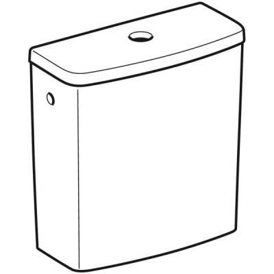 Будкрам купити Selnova Square Змивний бачок зовнішнього монтажу, подвійний змив, підведення води збоку, білий глянець Selnova Square Змивний бачок зовнішнього монтажу, подвійний змив, підведення води збоку, білий глянець 2