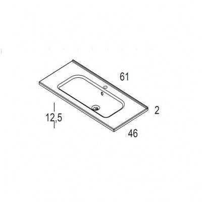 Будкрам купить SLIM Раковина-61 SLIM Раковина-61 2