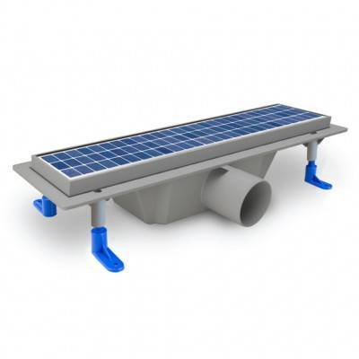 Будкрам купить Душевой канал с решеткой под плитку 500 мм с "сухим" затвором