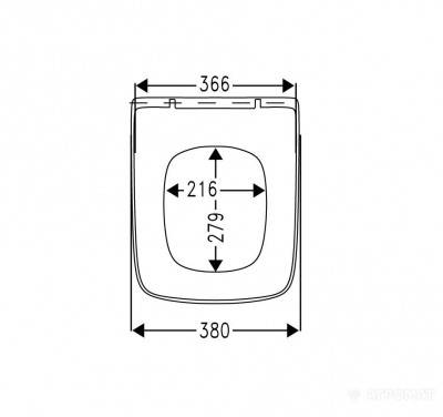 Будкрам купити (9958S101) ARCHITECTURA Кришка SC/QR (9958S101) ARCHITECTURA Кришка SC/QR 2