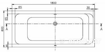 Будкрам купити OMNIA ARCHITECTURA Ванна 180x80см OMNIA ARCHITECTURA Ванна 180x80см 2