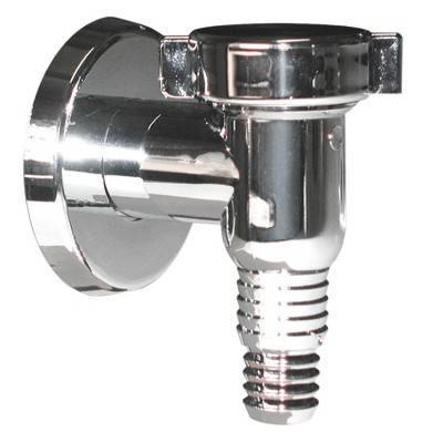 Будкрам купити Cифон для пральної машини d32 з розеткою, хром