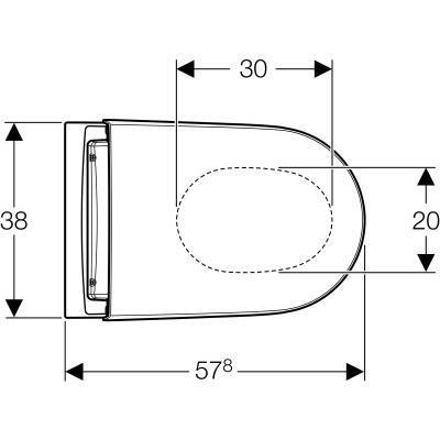 Будкрам купити AquaClean Sela Підвісний унітаз-біде Geberit, (2уп.) AquaClean Sela Підвісний унітаз-біде Geberit, (2уп.) 6