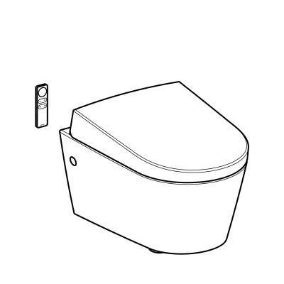 Будкрам купити AquaClean Sela Підвісний унітаз-біде Geberit, (2уп.) AquaClean Sela Підвісний унітаз-біде Geberit, (2уп.) 4