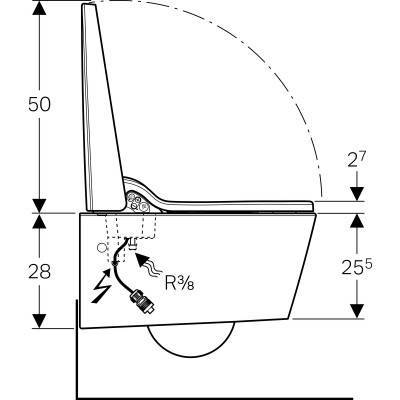 Будкрам купити AquaClean Sela Підвісний унітаз-біде Geberit, (2уп.) AquaClean Sela Підвісний унітаз-біде Geberit, (2уп.) 3
