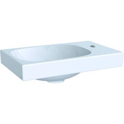 Будкрам купити Acanto раковина 40 см, отвір праворуч, без перелива, білий