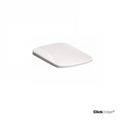 Будкрам купити Nova Pro Сидіння з кришкою д/унітазу Duroplast, прямокутне, антибактеріальне, мет. кріплення, SoftClose, Click2Clean