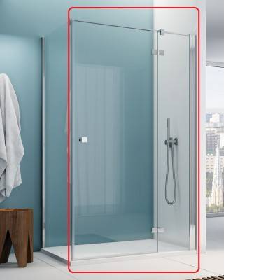 Будкрам купити Annea Душові дверцята кріплення справа,хром/прозоре скло Annea Душові дверцята кріплення справа,хром/прозоре скло 2
