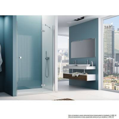 Будкрам купити Annea Душові дверцята кріплення справа,хром/прозоре скло