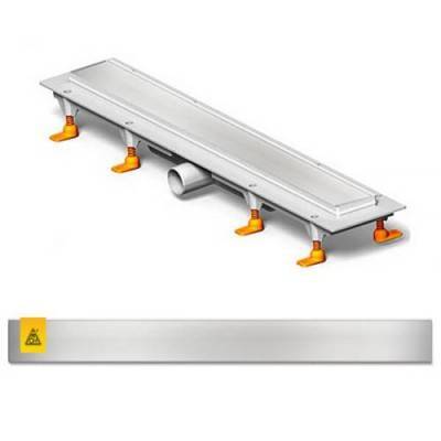 Будкрам купить Душевой канал 750мм с полированной решеткой Классик и под плитку