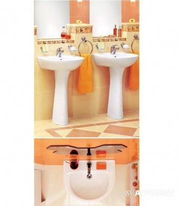 Будкрам купить PRESIDENT Раковина-60 с отв. по центру PRESIDENT Раковина-60 с отв. по центру 3