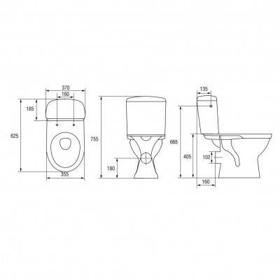 Будкрам купить MERIDA 21 MR010 3/6л Компакт крышка полипро. MERIDA 21 MR010 3/6л Компакт крышка полипро. 5