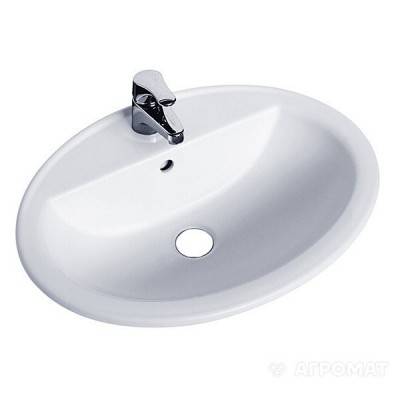 Будкрам купити NOVA TOP умивальник,що вбуд.в стільницю 60см білий