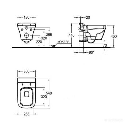 Будкрам купить myDay Унитаз подвесной 4,5/6л myDay Унитаз подвесной 4,5/6л 3