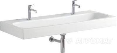 Будкрам купить Citterio Умывальник 1200х500мм, с двумя отв. под смеситель, без перелива
