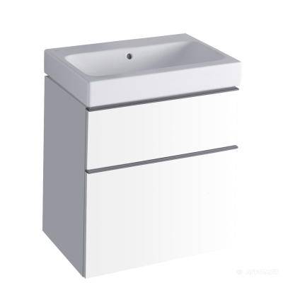 Будкрам купити iCon Шафка під умивальник 595x620x477 мм, білий глянець, лак