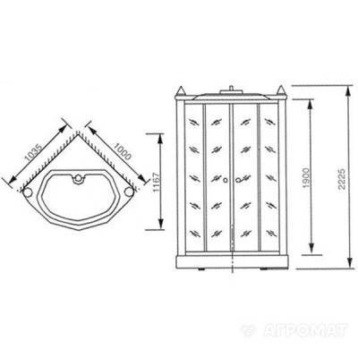 Будкрам купити Паровий бокс, п/у AQ03 (2 уп) Паровий бокс, п/у AQ03 (2 уп) 2