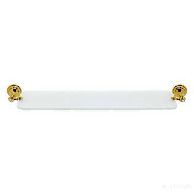 Будкрам купить CLASSIC GOLD Стеклянная полка 60см, золото, Swarovski