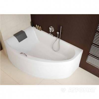 Будкрам купити Ванна акрилова асимметрична MIRRA 170х110 см, ліва, у комплектi з нiжками та елементами крiплення, біла Ванна акрилова асимметрична MIRRA 170х110 см, ліва, у комплектi з нiжками та елементами крiплення, біла 2