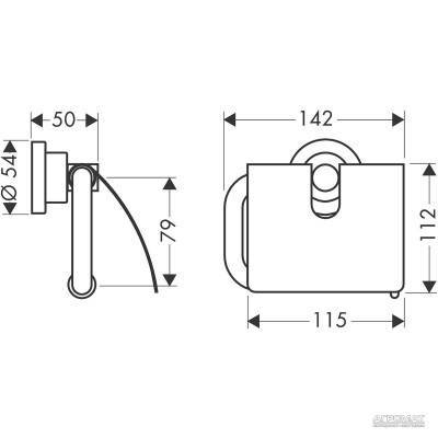 Будкрам купити Citterio Тримач паперу Citterio Тримач паперу 2