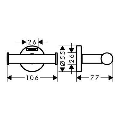 Будкрам купити Logis Universal Гачок подвійний Logis Universal Гачок подвійний 3