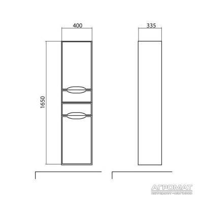 Будкрам купить ВЕНЕЦИЯ Пенал-40 R правый, с корзиной для белья, венге ВЕНЕЦИЯ Пенал-40 R правый, с корзиной для белья, венге 3