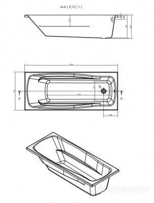 Будкрам купити LANA Ванна 170x70 + PW01 LANA Ванна 170x70 + PW01 2