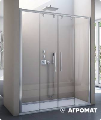 Будкрам купити PUR LIGHT S душові дверцята 1200*2000