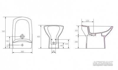 Будкрам купити CARINA Біде CARINA Біде 2
