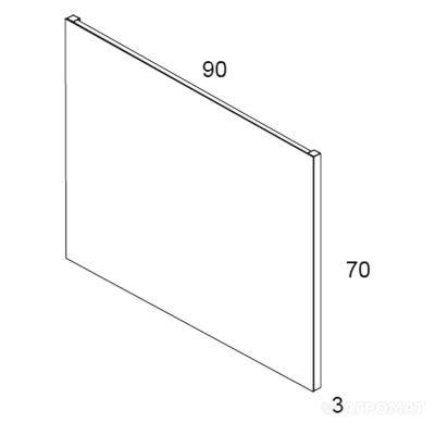 Будкрам купити STYLE Дзеркало-90 STYLE Дзеркало-90 2