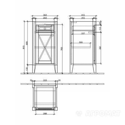 Будкрам купити 89642001/896400MT HOMMAGE Тумба, White Alpin (2 пак) 89642001/896400MT HOMMAGE Тумба, White Alpin (2 пак) 2