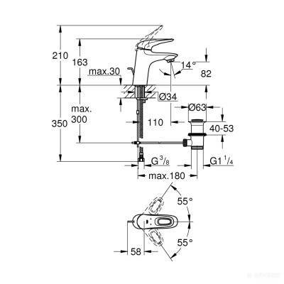 Будкрам купить Eurostyle New Смеситель для раковины Eurostyle New Смеситель для раковины 5