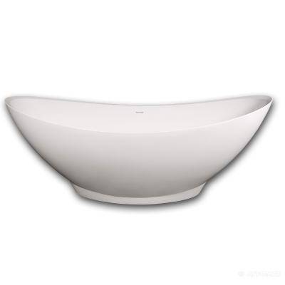 Будкрам купити Ванна FELICE 1950x830 Silk Stone зі зливом/переливом, біла