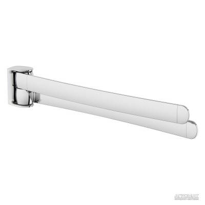 Будкрам купить Sensation Двойная вешалка для полотенец, хром