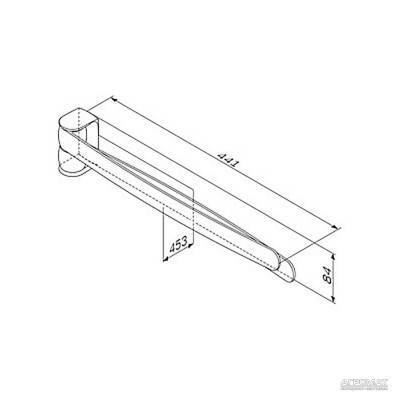 Будкрам купить Sensation Двойная вешалка для полотенец, хром Sensation Двойная вешалка для полотенец, хром 2
