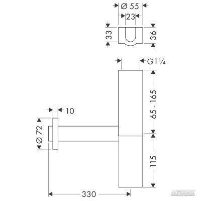 Будкрам купити Flowstar Набір (Сифон+2накл.) Flowstar Набір (Сифон+2накл.) 2
