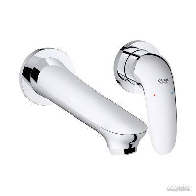 Будкрам купить Eurostyle Solid смеситель для раковины из стены, хром