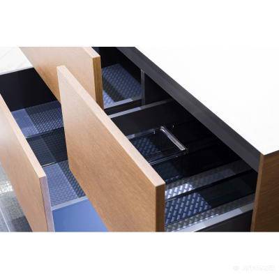 Будкрам купити FINION Тумба під раковину, фасад - горіх, стільниця - скло біле FINION Тумба під раковину, фасад - горіх, стільниця - скло біле 7