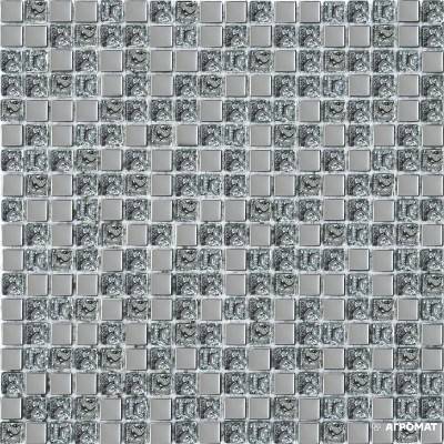 Будкрам купить Мозаика платина микс рифленая