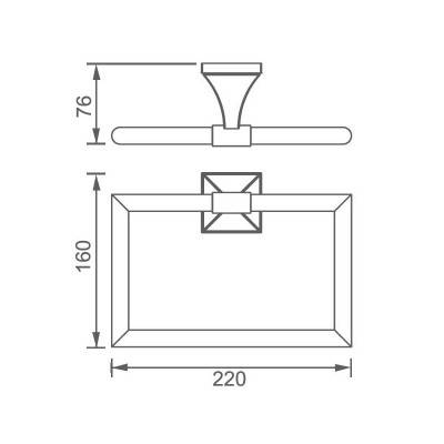 Будкрам купить CLASSIC Кольцо для полотенца CLASSIC Кольцо для полотенца 2