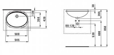 Будкрам купити SAVOY Раковина-50 SAVOY Раковина-50 2