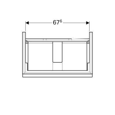 Будкрам купити iCon Шафка під умивальник 75 см, з 2 висув.ящиками, колір білий / високоглянцеве покриття iCon Шафка під умивальник 75 см, з 2 висув.ящиками, колір білий / високоглянцеве покриття 2