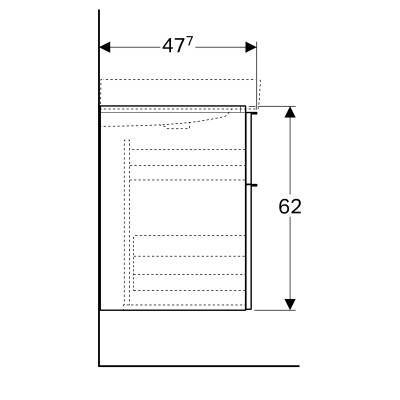Будкрам купити iCon Шафка під умивальник 75 см, з 2 висув.ящиками, колір білий / високоглянцеве покриття iCon Шафка під умивальник 75 см, з 2 висув.ящиками, колір білий / високоглянцеве покриття 3