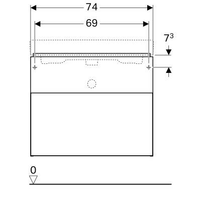 Будкрам купити iCon Шафка під умивальник 75 см, з 2 висув.ящиками, колір білий / високоглянцеве покриття iCon Шафка під умивальник 75 см, з 2 висув.ящиками, колір білий / високоглянцеве покриття 4
