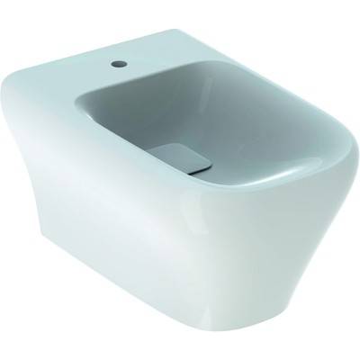 Будкрам купить myDay Биде подвесное, без перелива, с крышкой сливного клапана, с защ. покрытием KeraTect, цвет белый глянец