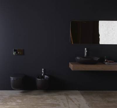 Будкрам купить MILK Биде подвесное, цвет антрацит мат MILK Биде подвесное, цвет антрацит мат 3