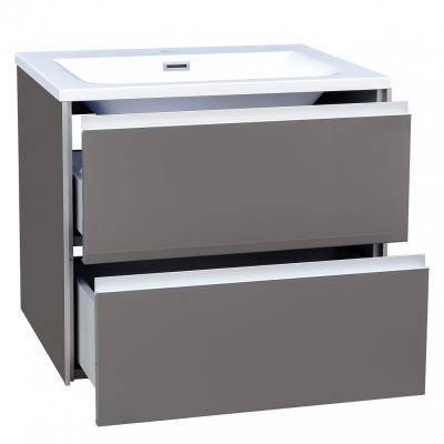 Будкрам купити CITY Тумба 60 з раковиною, сірий колір (2пак) CITY Тумба 60 з раковиною, сірий колір (2пак) 3