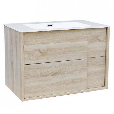 Будкрам купити CITY Тумба 80 з раковиною, колір дубу  (2пак) CITY Тумба 80 з раковиною, колір дубу  (2пак) 2