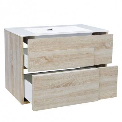 Будкрам купити CITY Тумба 80 з раковиною, колір дубу  (2пак) CITY Тумба 80 з раковиною, колір дубу  (2пак) 3