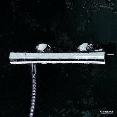 Будкрам купити Zenta Термостат д/душа,хром Zenta Термостат д/душа,хром 2